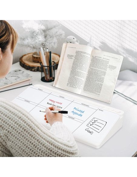 Calendario Semanal Pizarra Blanca DOLLAR BOSS 40x17.8cm