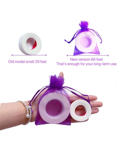 Cinta de Maquillaje NswfDzk Morado 6.13m Multiusos