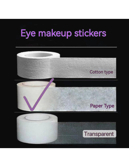 Cinta de Maquillaje NswfDzk Morado 6.13m Multiusos