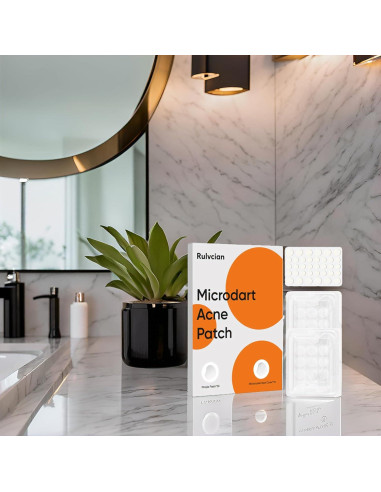 Parche para Acné Rulvcian - 54 Unidades, Microdart y Ácido Salicílico