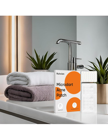 Parche para Acné Rulvcian - 54 Unidades, Microdart y Ácido Salicílico