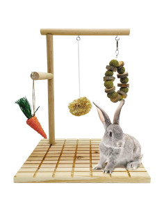 Tablero de Rascado de Madera Hamiledyi para Conejos 0.67kg