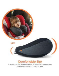 Almohada de Viaje INFANZIA para Niños - Soporte Cuello y Barbilla 2