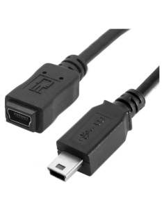 Cable de Extensión Mini USB 5Pin CY 0.5m para Dispositivos