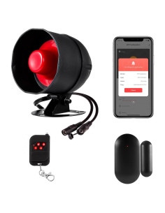 Sistema de Alarma WiFi TOWODE para Seguridad del Hogar 120dB