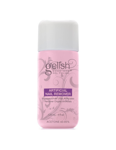 Removedor de Uñas Artificiales Gelish 118 ml - Suave y Efectivo