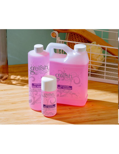 Removedor de Uñas Artificiales Gelish 118 ml - Suave y Efectivo