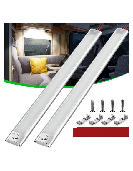 Barra de Luz LED Interior CT CAPETRONIX 12V 168 LEDs 1700LM