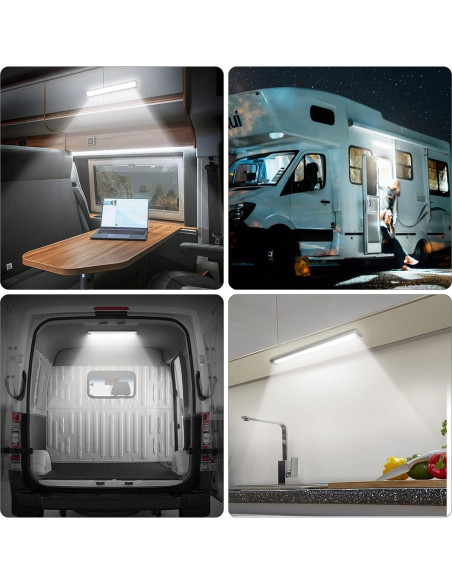 Barra de Luz LED Interior CT CAPETRONIX 12V 168 LEDs 1700LM