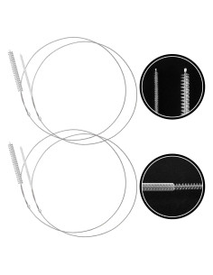 4 Cepillos Limpiadores de Tubos de Alimentación Nylon 81.28 cm