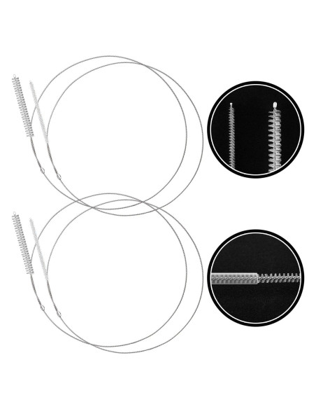 4 Cepillos Limpiadores de Tubos de Alimentación Nylon 81.28 cm