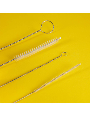 4 Cepillos Limpiadores de Tubos de Alimentación Nylon 81.28 cm