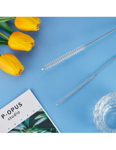 4 Cepillos Limpiadores de Tubos de Alimentación Nylon 81.28 cm