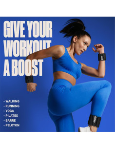 Pesas de Muñeca y Tobillo SPORTBIT - 0.45kg Ajustables 2