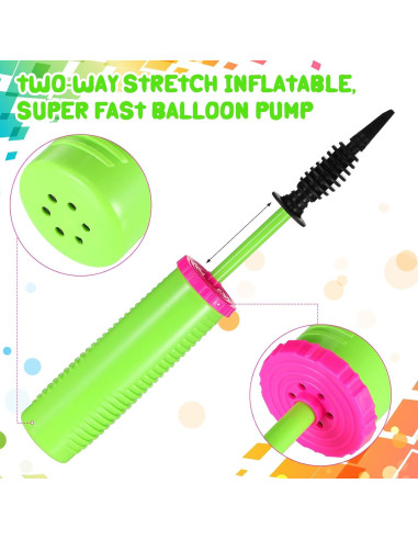 Bomba de Aire Manual Doble Acción Honoson 16 Pcs 30.48 cm