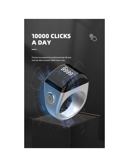 Anillo Inteligente Qomkky 20mm con Pantalla OLED y APP