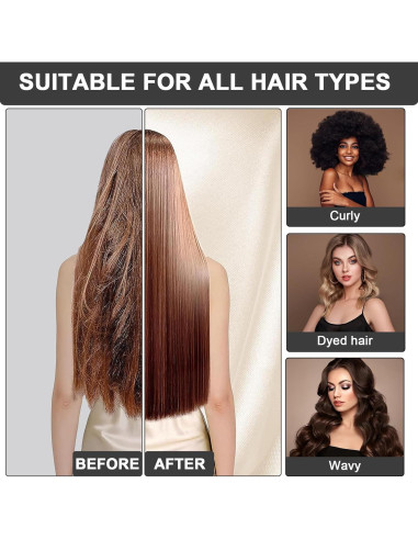 Gorro Secador de Pelo Boloye Grande Negro para Cabello Rizado