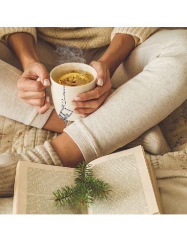 3 Infusores de Té Acero Inoxidable CHENGU con Colgantes Animales