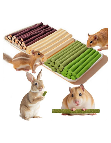 Juguetes para Masticar Conejos YTSKJ 142g - Salud Dental Natural
