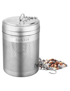 Ionizador de Agua Alcalina EBUTY Infusor Acero Inoxidable 500ml