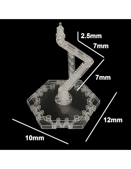 Soporte de Exhibición AooBaBa para Figuras Gundam 1 Set
