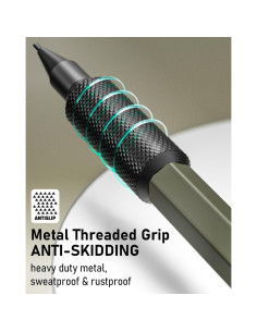 Conjunto de Lápices Mecánicos Nicpro 21 Piezas 1.3mm en Estuche de Cuero 2