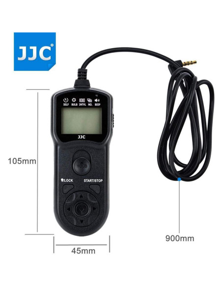 Intervalómetro JJC TM con cable para cámaras Sony - 90 cm