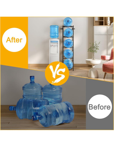 Soporte para Jarras de Agua OYEAL 5 Niveles Metal 4.5kg