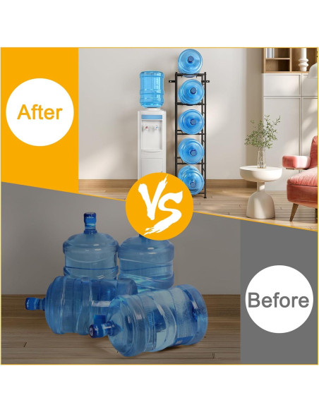 Soporte para Jarras de Agua OYEAL 5 Niveles Metal 4.5kg