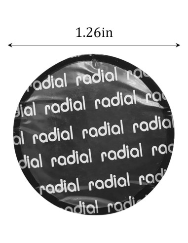 Kit de Parche de Reparación de Neumáticos AICEL 100 Piezas 32mm