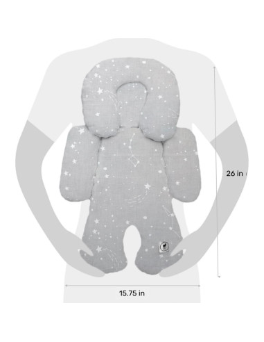 Cojín para Asiento de Auto Bebé NAP - Soporte Cabeza Algodón