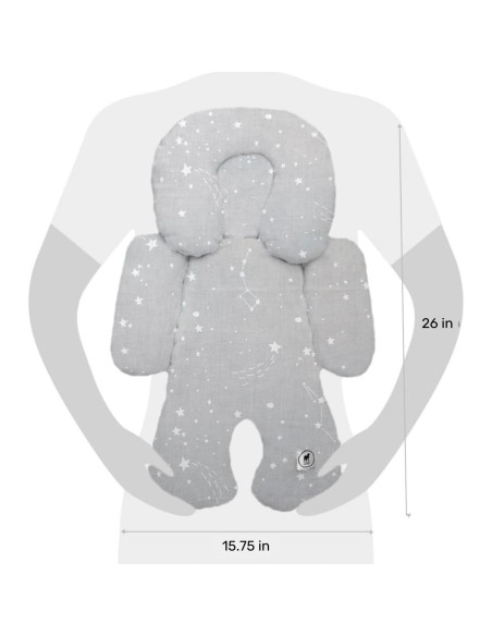 Cojín para Asiento de Auto Bebé NAP - Soporte Cabeza Algodón