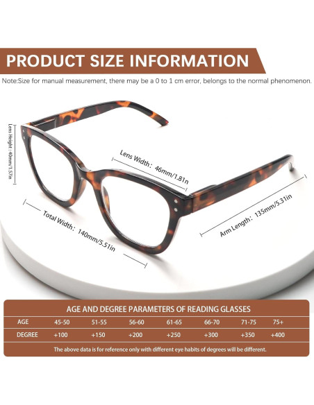 Gafas de Lectura VIDEBLA 5 Pack Unisex Bloqueo Luz Azul Gafas de Lectura VIDEBLA 5 Pack Unisex Bloqueo Luz Azul