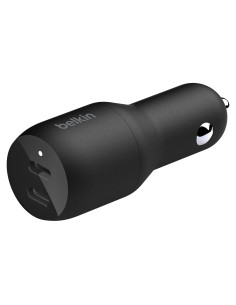 Cargador de coche Belkin 36W Doble USB-C Carga Rápida