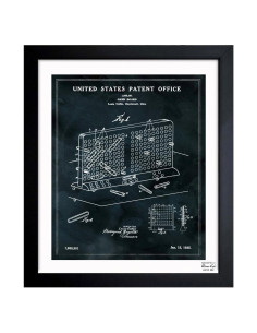 Juego de Batalla Tablero Oliver Gal 25x30 cm Decoración Pared