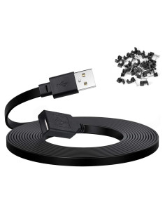 Cable de Extensión USB 15 m YEAOI para Cámaras Wyze Cam