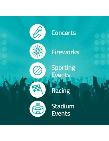 Tapones para oídos desechables 3M NRR 32 dB, 4 pares