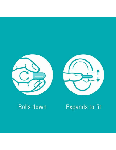 Tapones para oídos desechables 3M NRR 32 dB, 4 pares