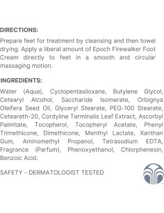 Crema para Pies Epoch Firewalker Nu Skin 100 ml - Hidratante y Relajante 2