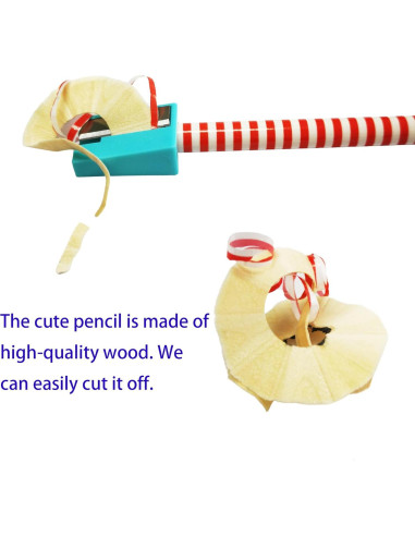 16 Lápices con Borrador de Animales y Frutas Jsehchya