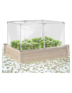 Invernadero Mini Desmontable Warmfarm 43x43x89 cm PVC PE
