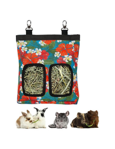 Comedero de Heno Colgante RIOUSSI para Conejos y Cobayas M