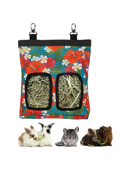 Comedero de Heno Colgante RIOUSSI para Conejos y Cobayas M Comedero de Heno Colgante RIOUSSI para Conejos y Cobayas M