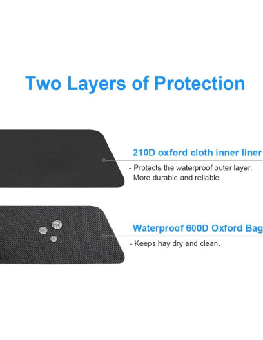 Comedero de Heno Colgante RIOUSSI para Conejos y Cobayas M