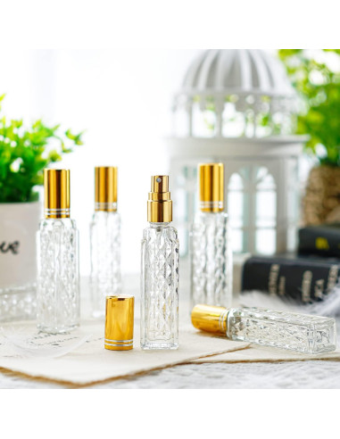 Botellas de Perfume Vacías YU FENG 12pcs 10ml Vidrio Recargable