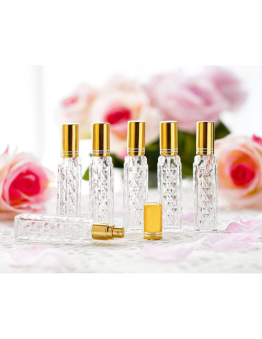 Botellas de Perfume Vacías YU FENG 12pcs 10ml Vidrio Recargable