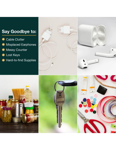 Organizador de Escritorio Woodaholic Teal 4 Cajones Madera