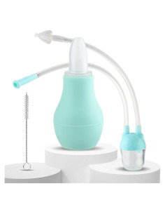 Aspirador Nasal de Silicona iHoven NSO-3 para Bebé - Succión Segura