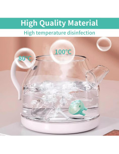 Aspirador Nasal de Silicona iHoven NSO-3 para Bebé - Succión Segura 2