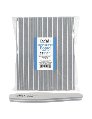 Tableros de Esponja ForPro Doble Cara 100/180 Grano 12 Pzas